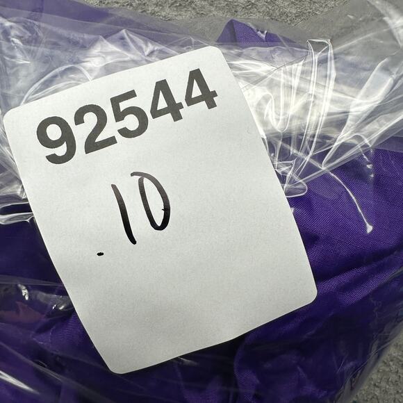 VIntage LSU Tigers BT Player Ripstop Purple Mesh Lined Nylon Pants Mens Medium - Picture 12 of 12